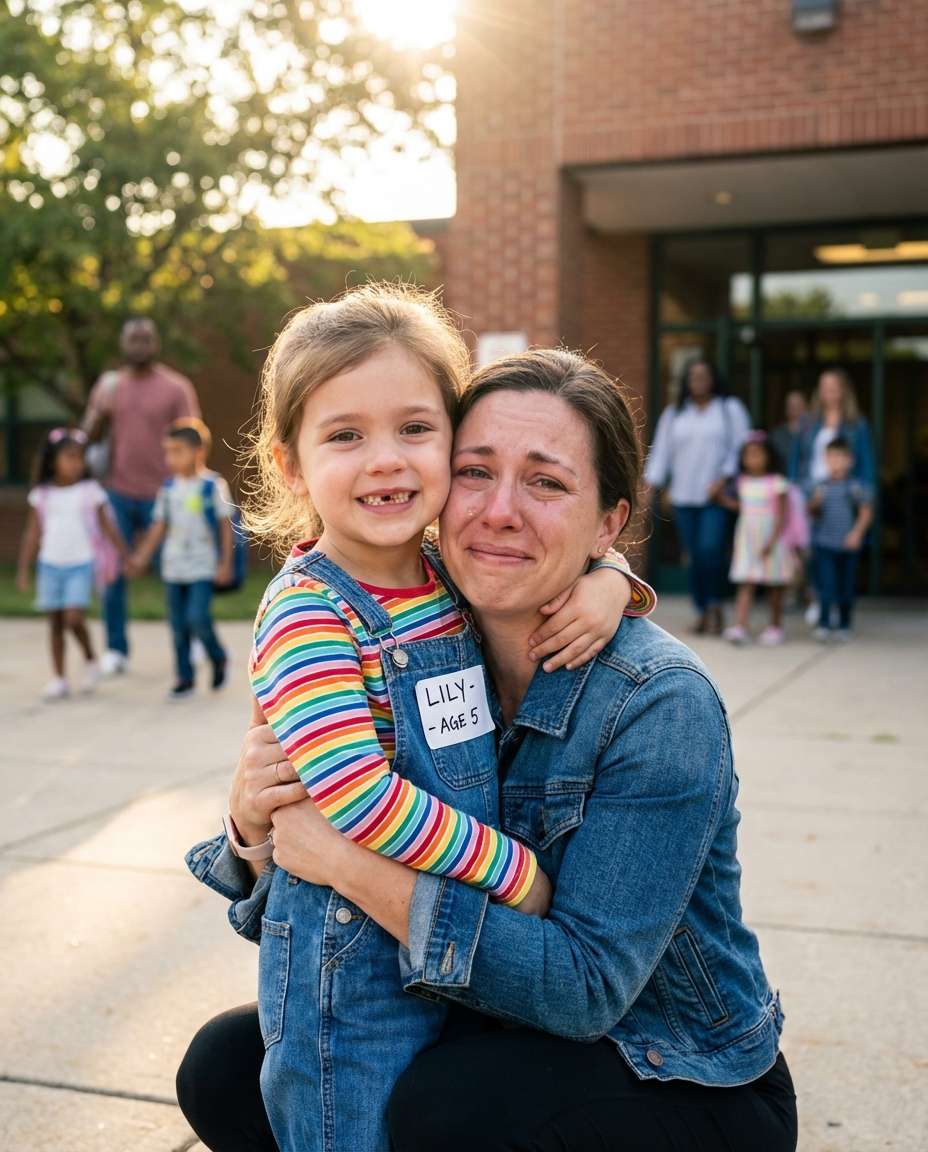 first day of school photo