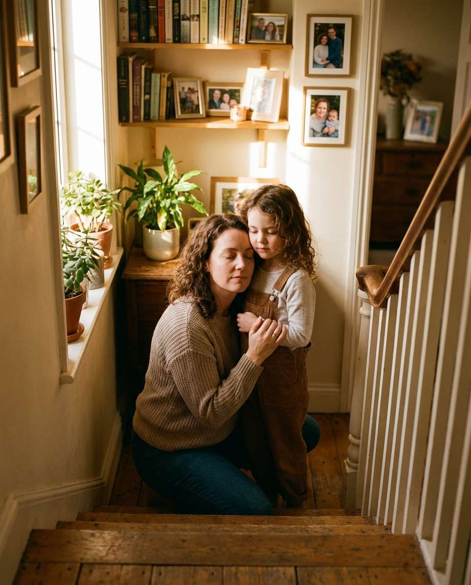 staircase homecoming photo