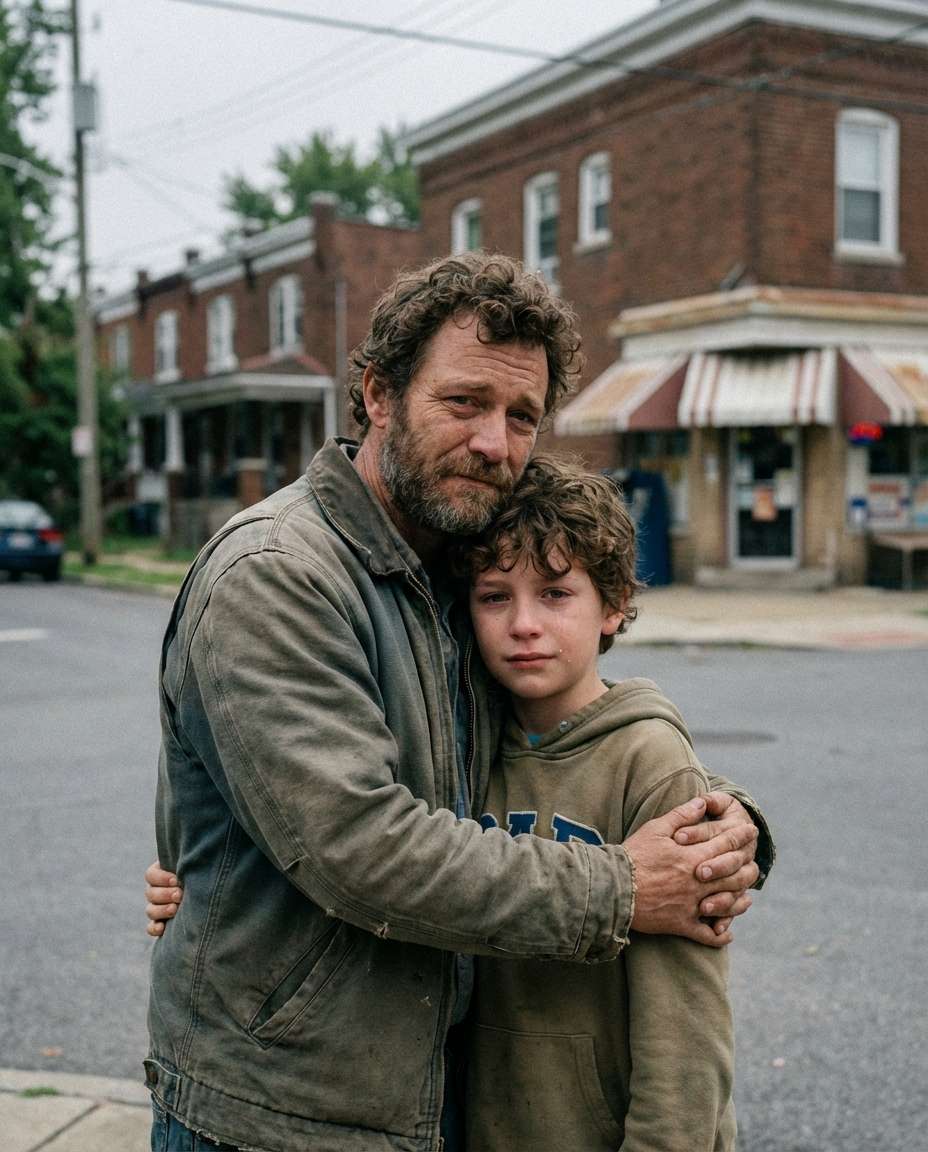 childhood street corner photo