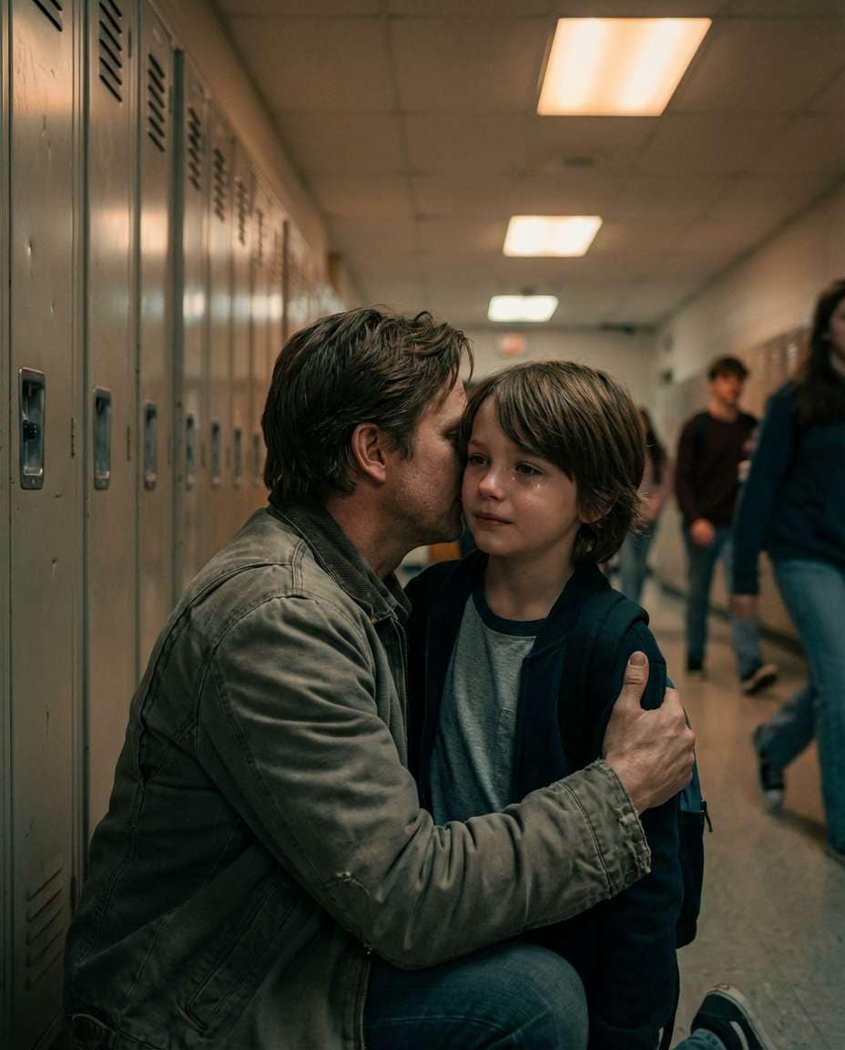 school hallway comfort photo