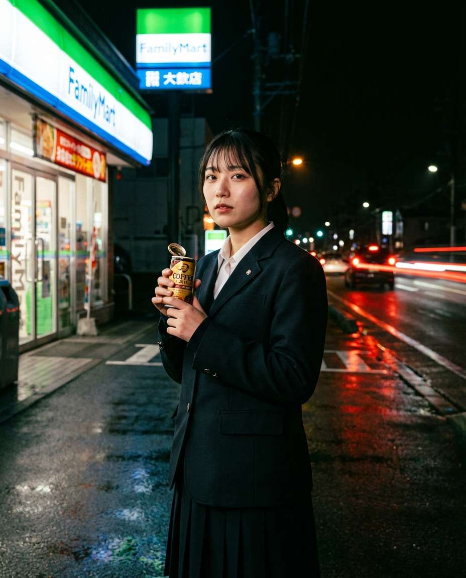 convenience store night photo