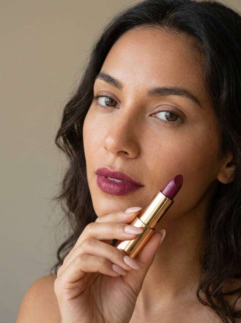 Lip Color Showcase Portrait photo