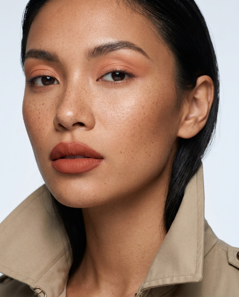 matte terracotta editorial photo