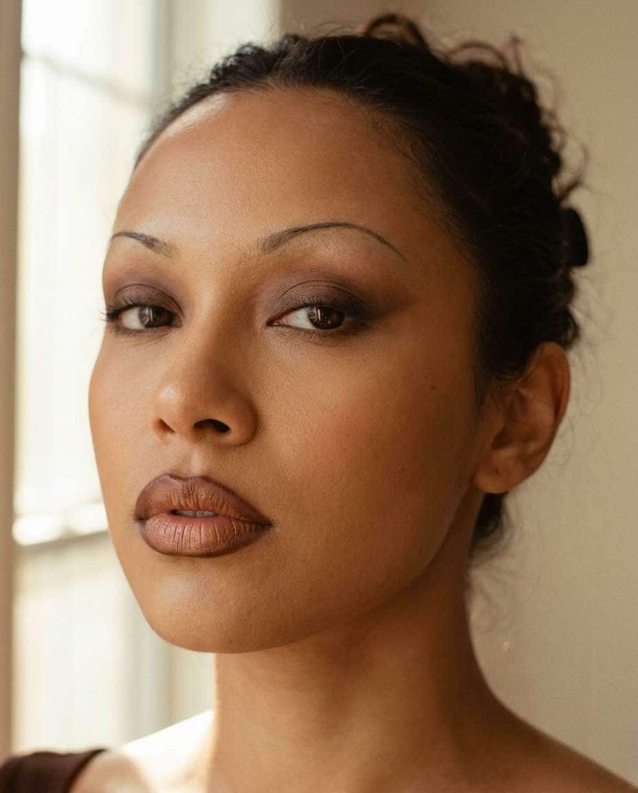 90s brown liner photo