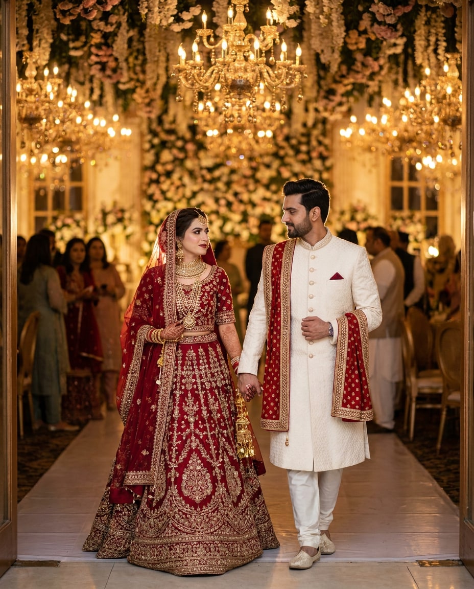 baraat grand entrance photo
