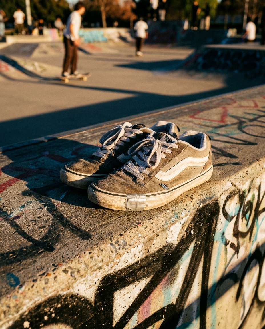 skate park concrete photo