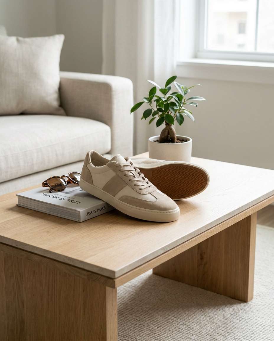 coffee table editorial photo