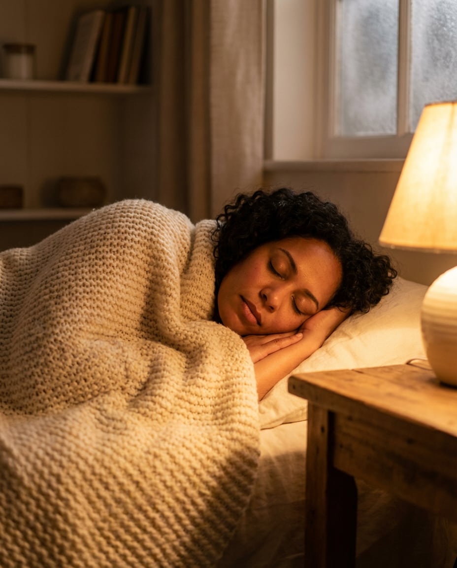 warm blanket cocoon photo