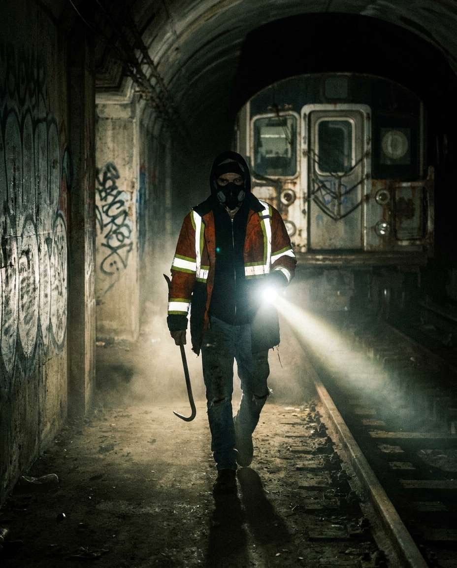 subway tunnel patrol photo