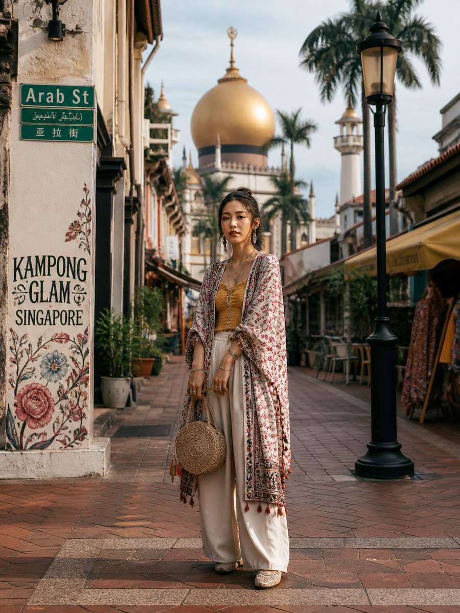Kampong Glam Creative Portrait photo