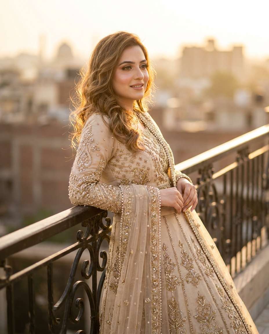 balcony golden hour photo