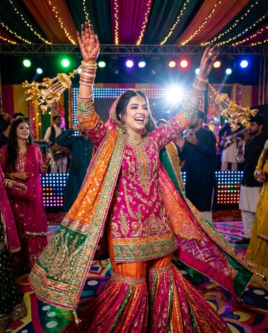 mehndi dance freeze photo