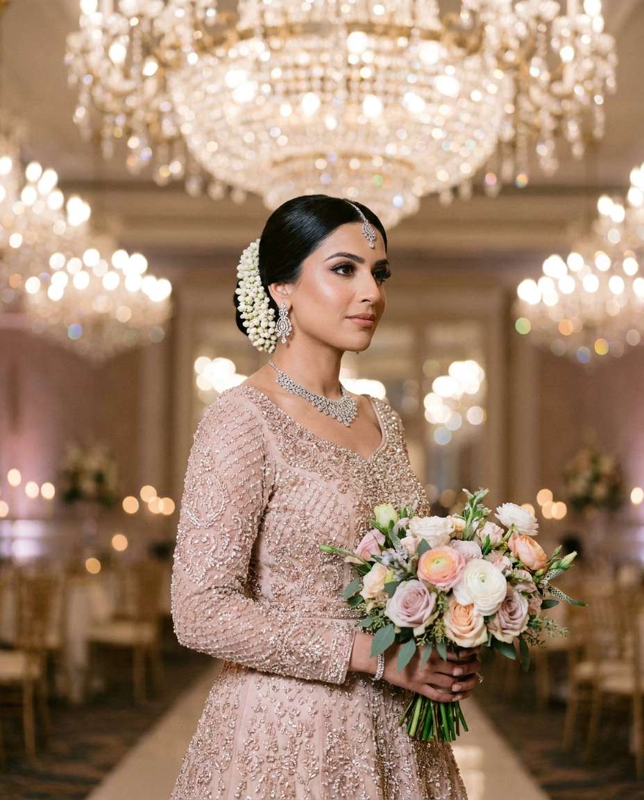 walima pastel glam photo