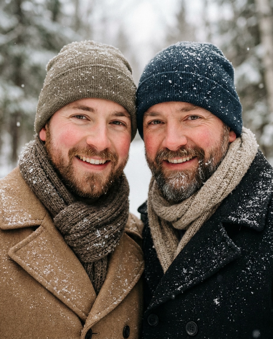 winter scarf duo photo