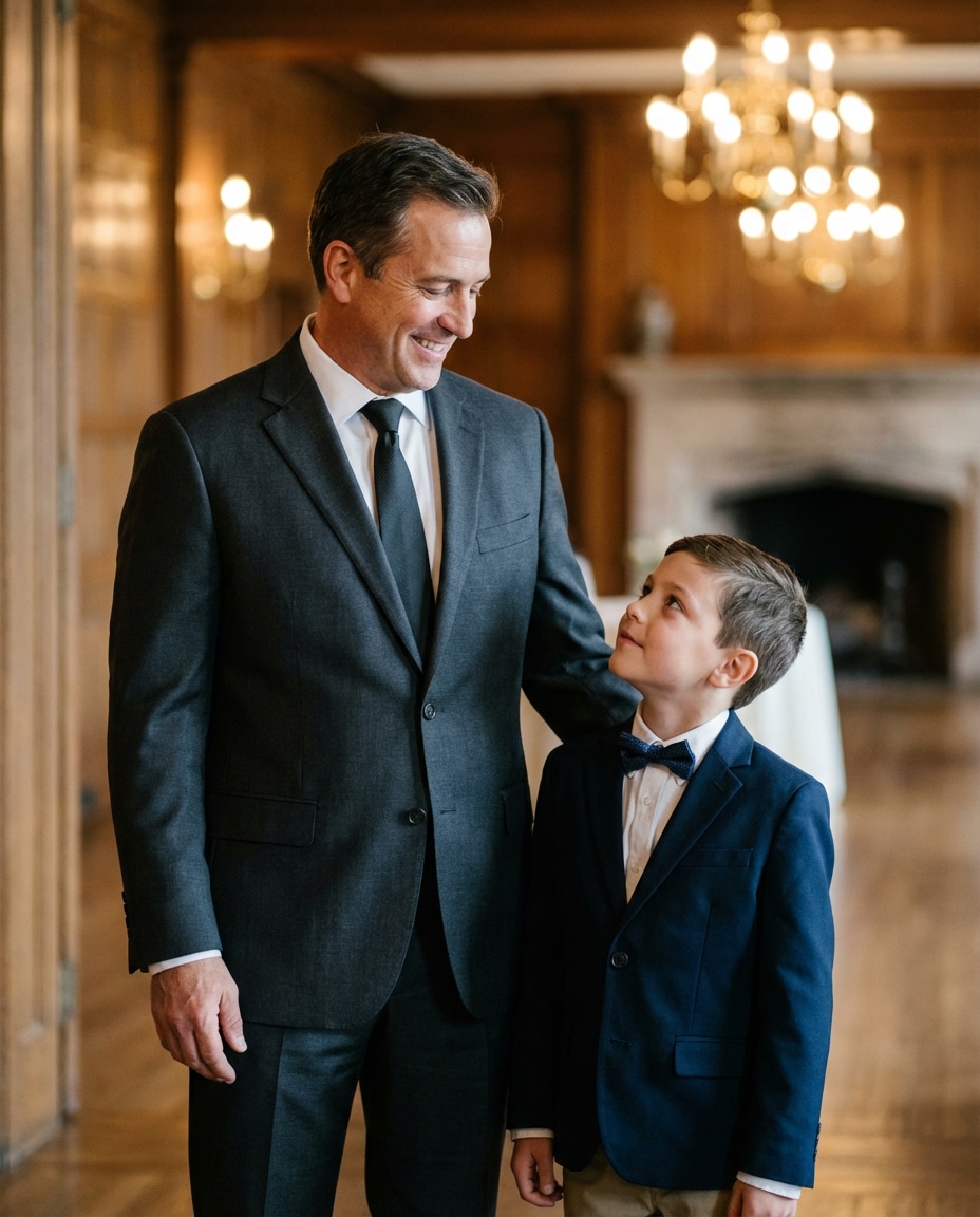 formal family event photo