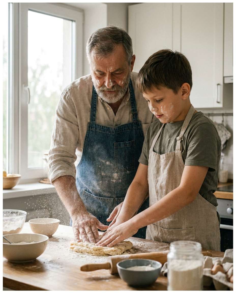 kitchen cooking lesson photo
