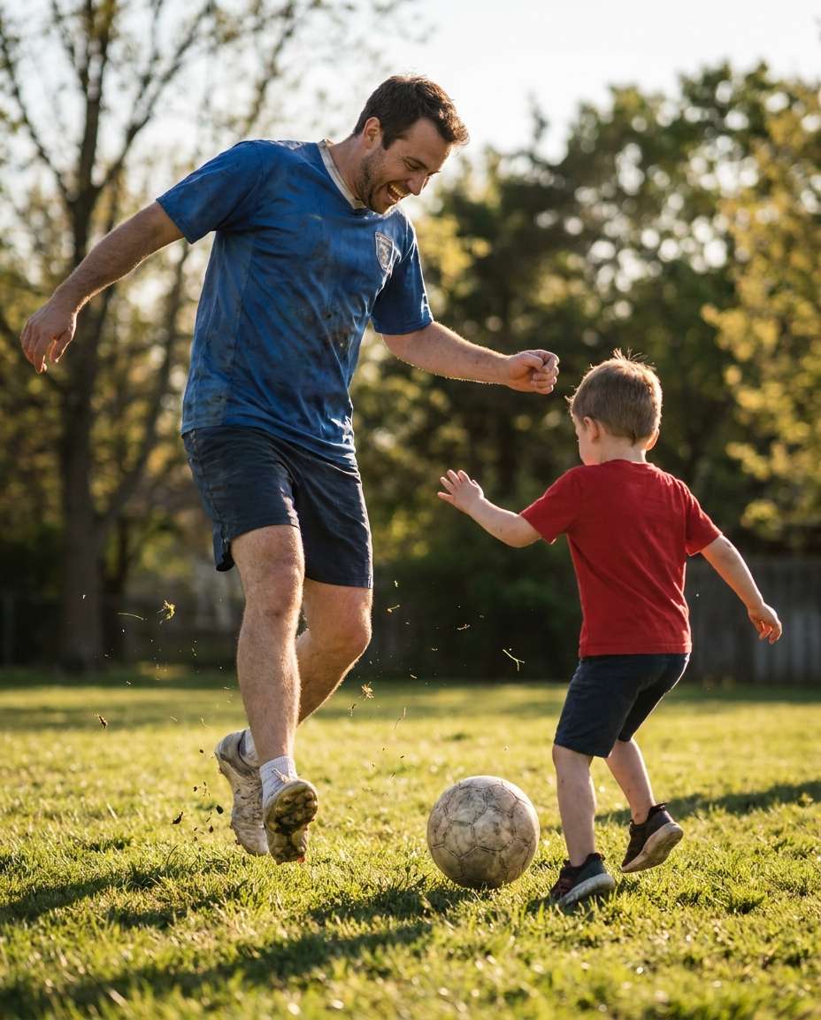 backyard soccer photo