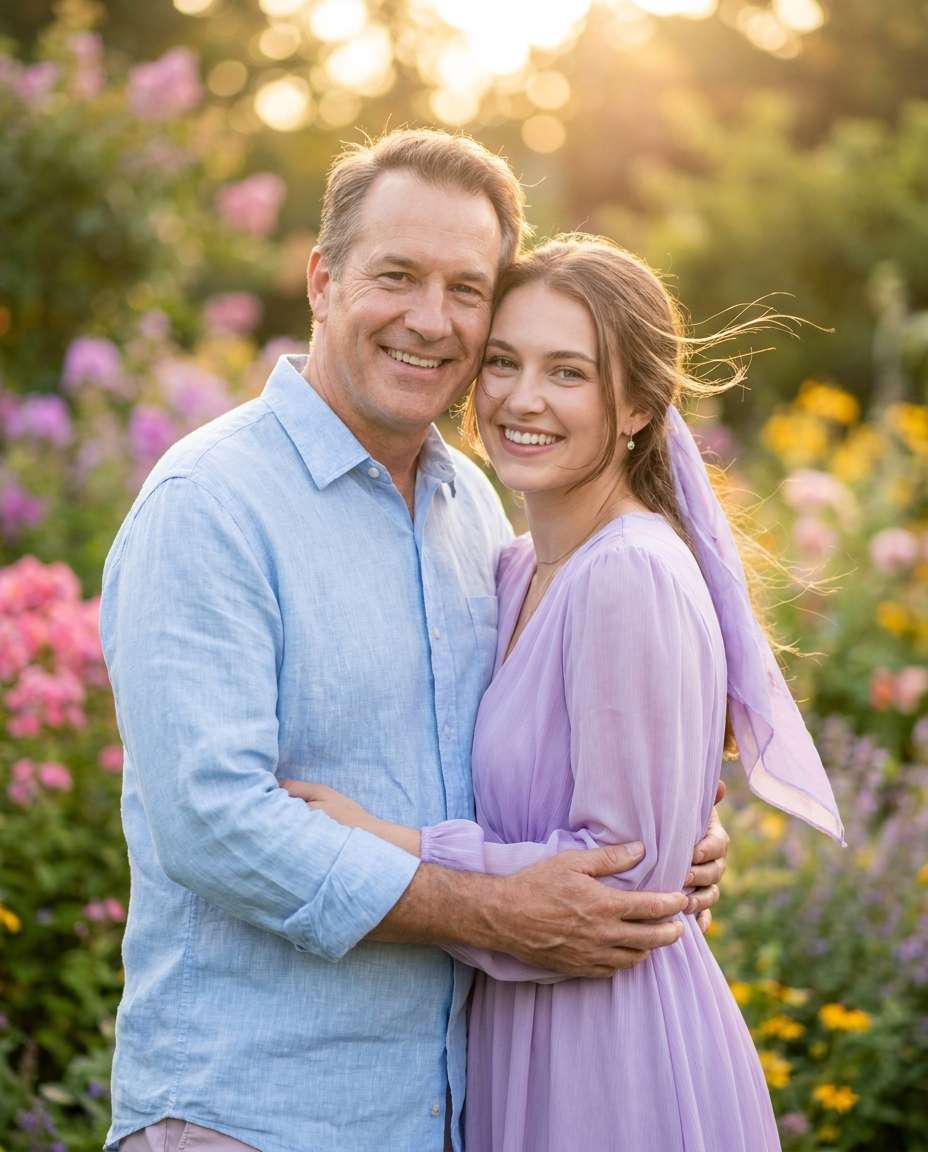 garden flowers smile photo