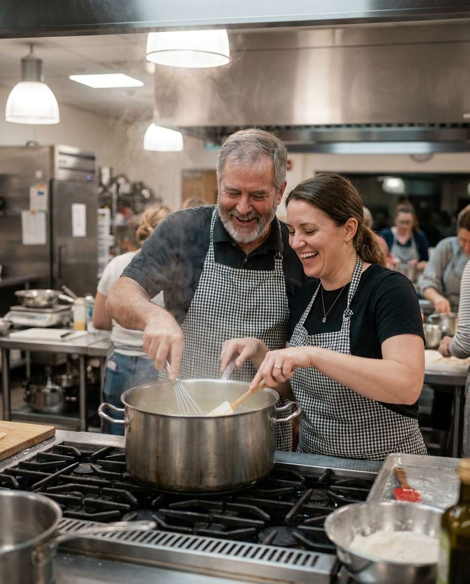 cooking class scene photo