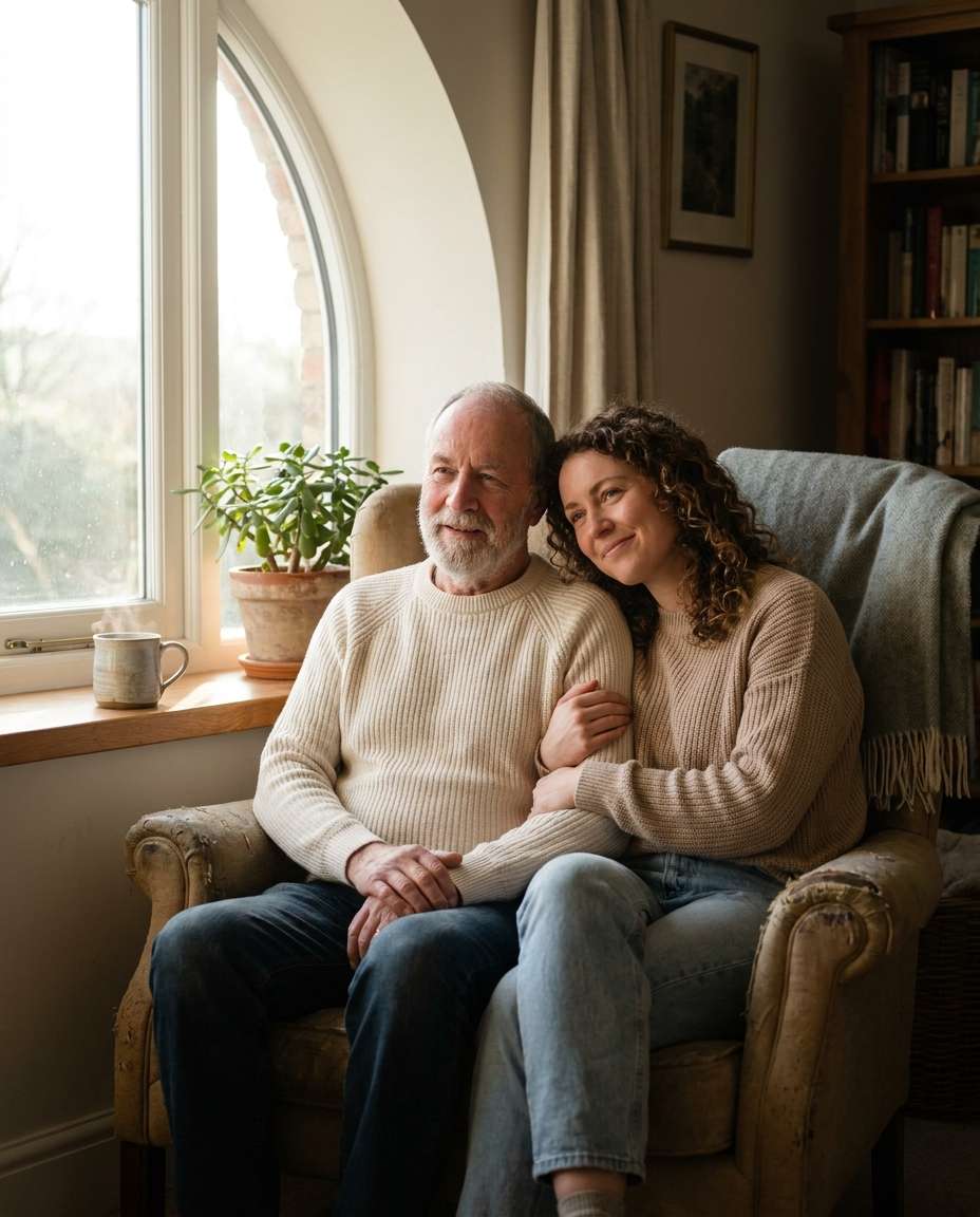 cozy window light photo