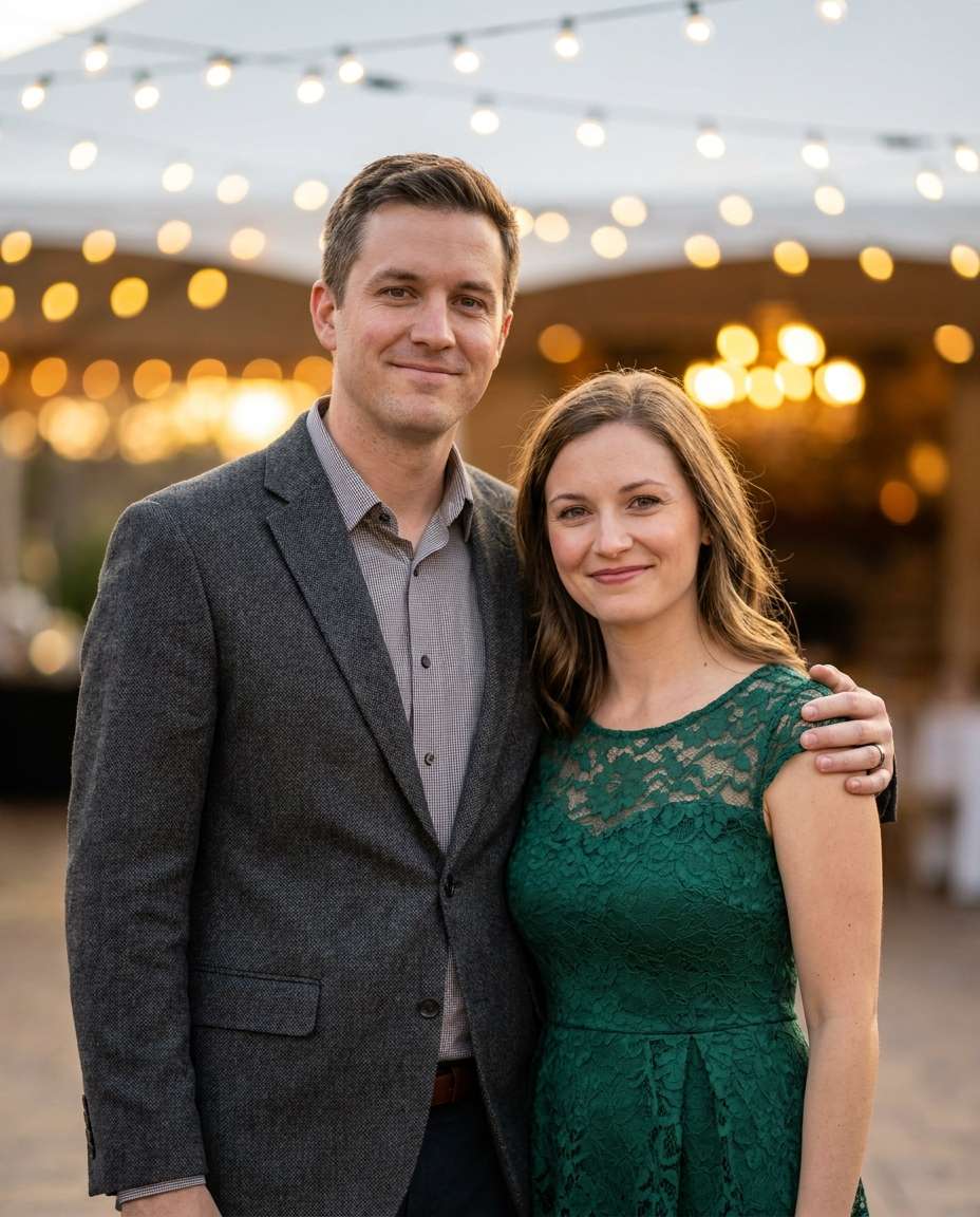 wedding guest moment photo