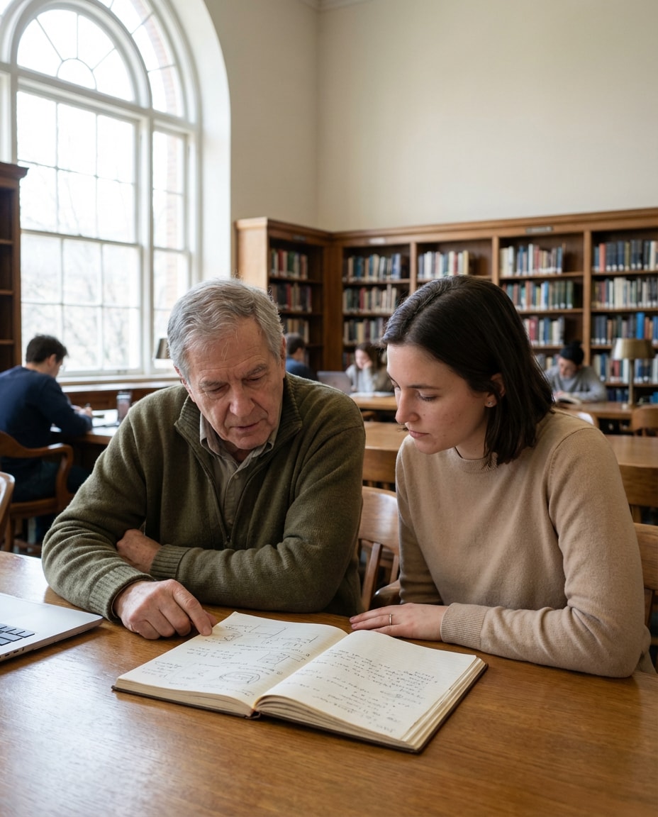 library mentor moment photo