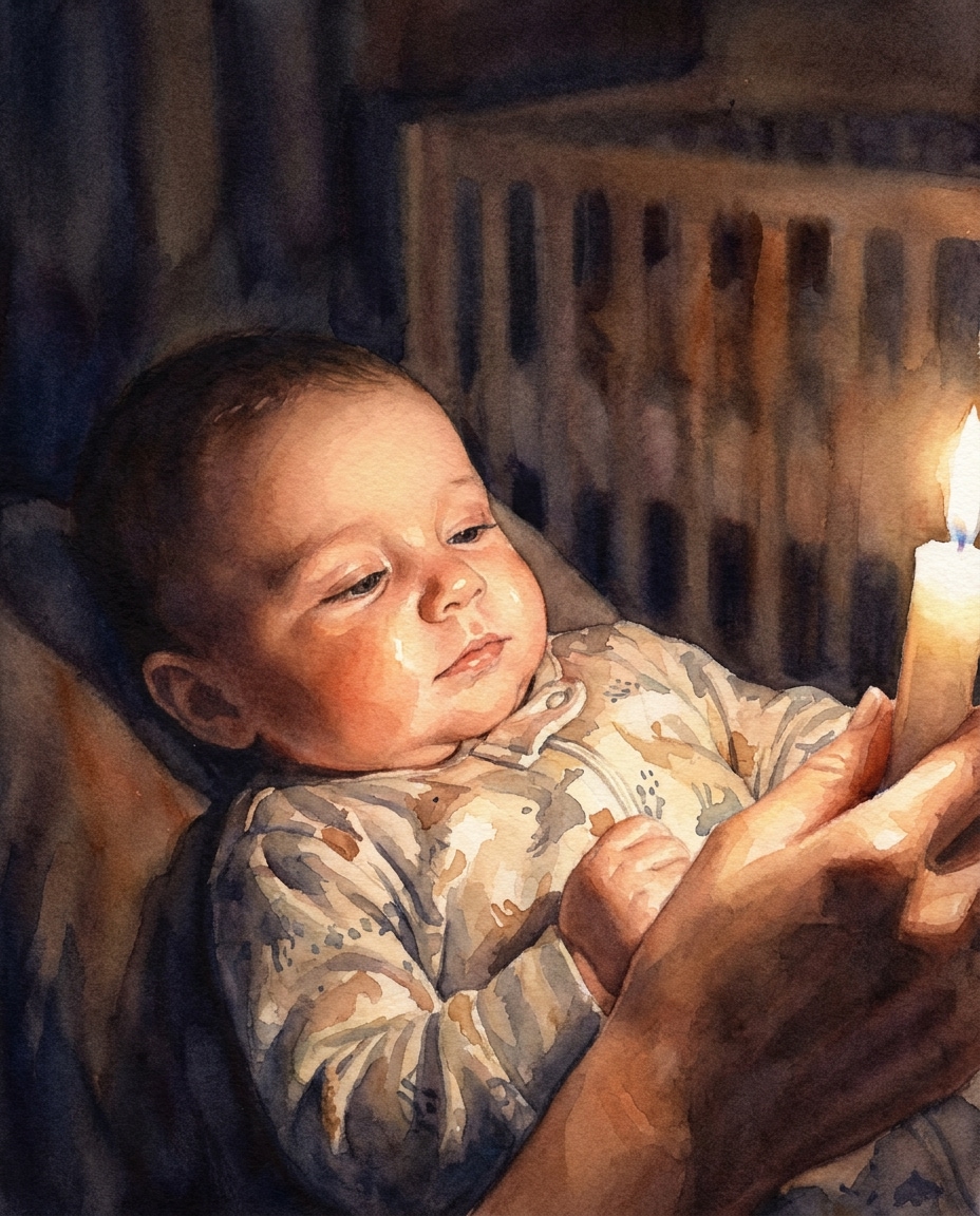 candlelit bedtime hush photo