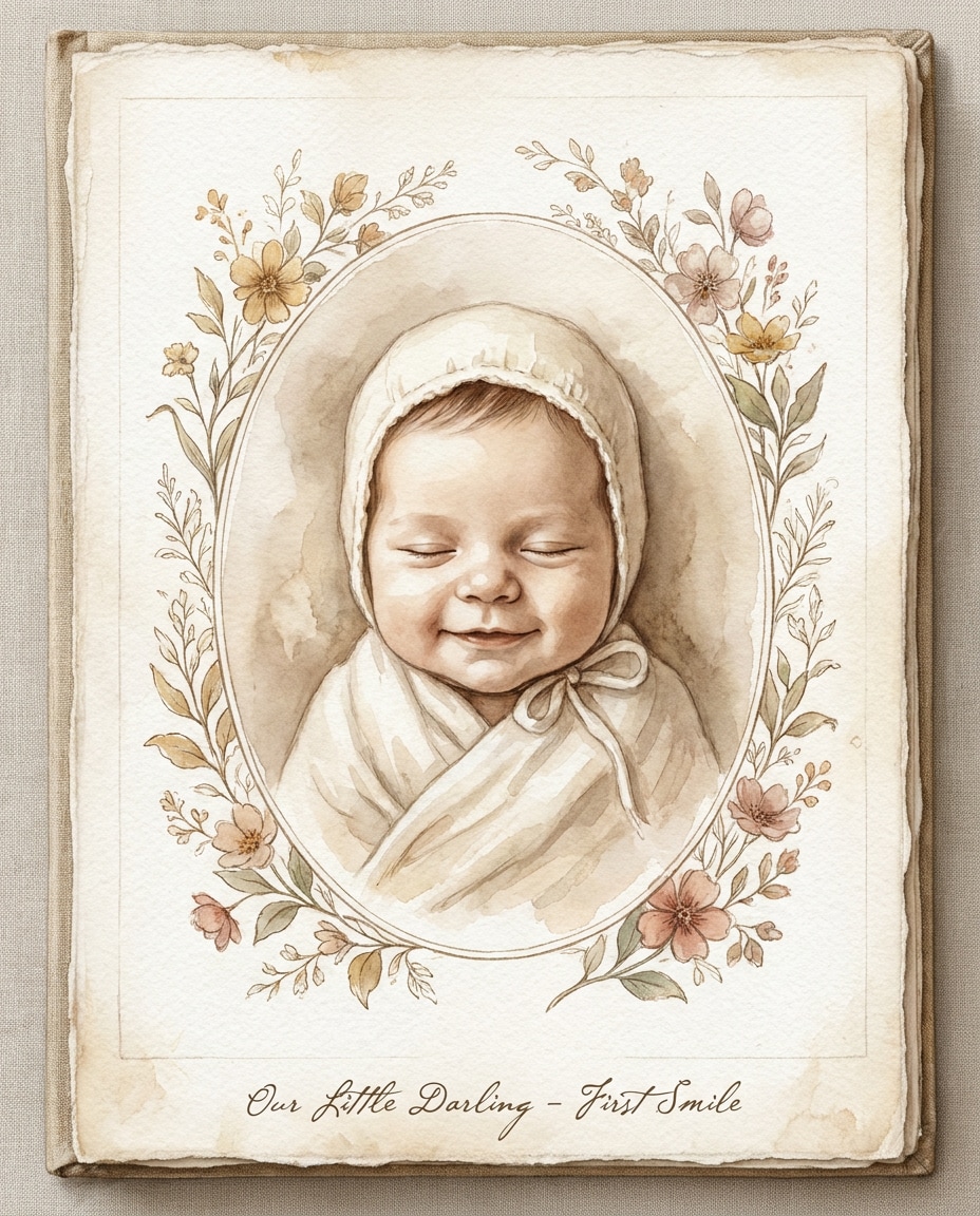 storybook keepsake frame photo