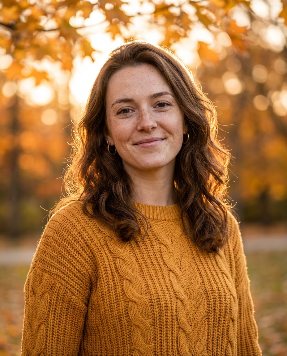 golden hour park photo