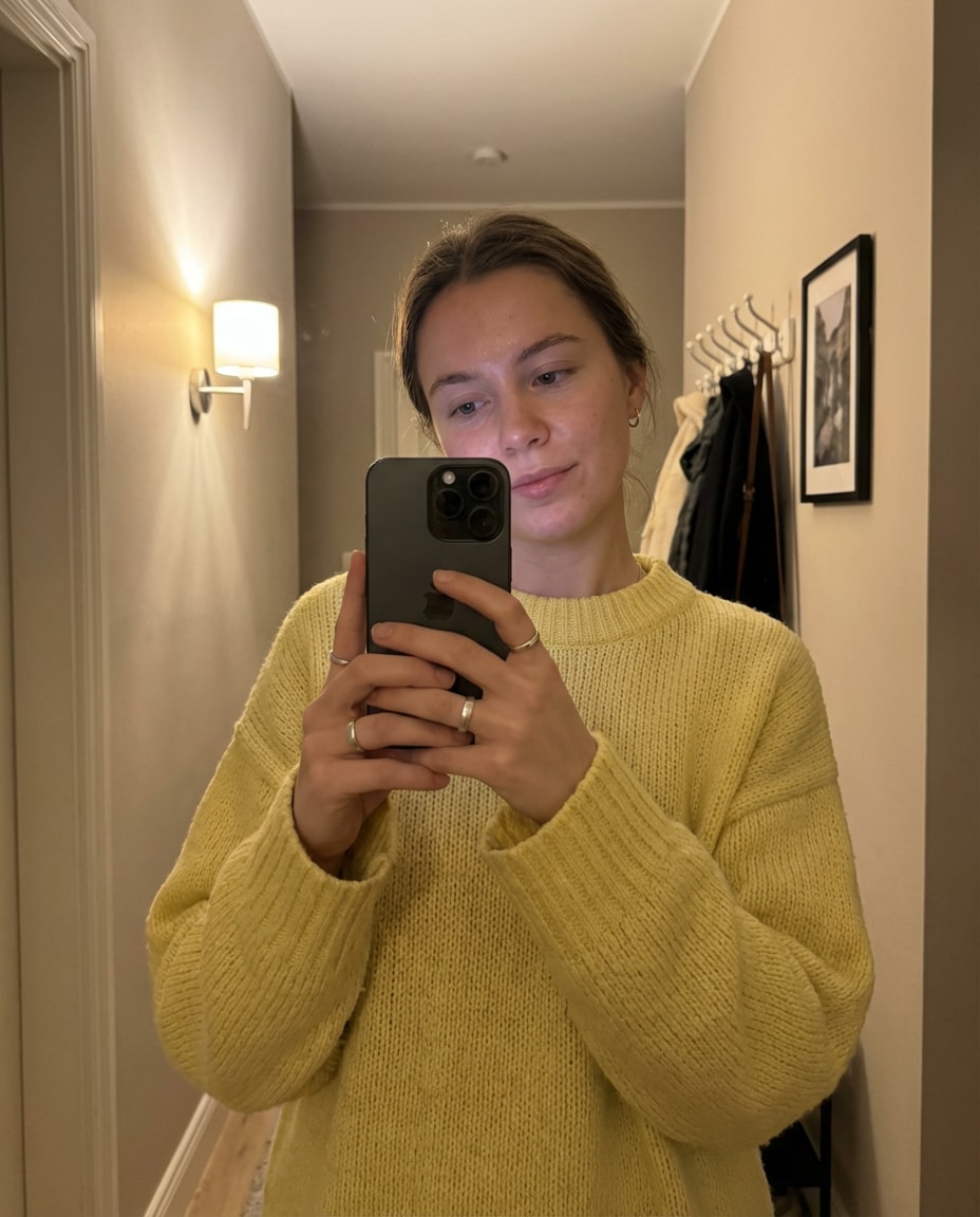 mirror self portrait photo