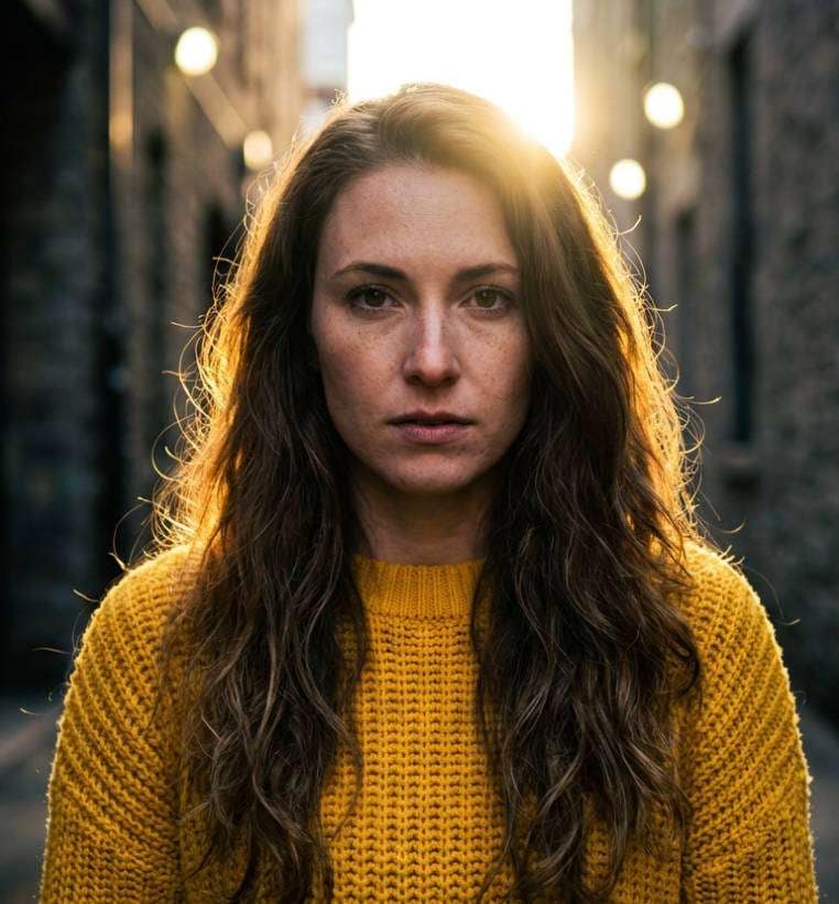 dramatic backlit halo photo