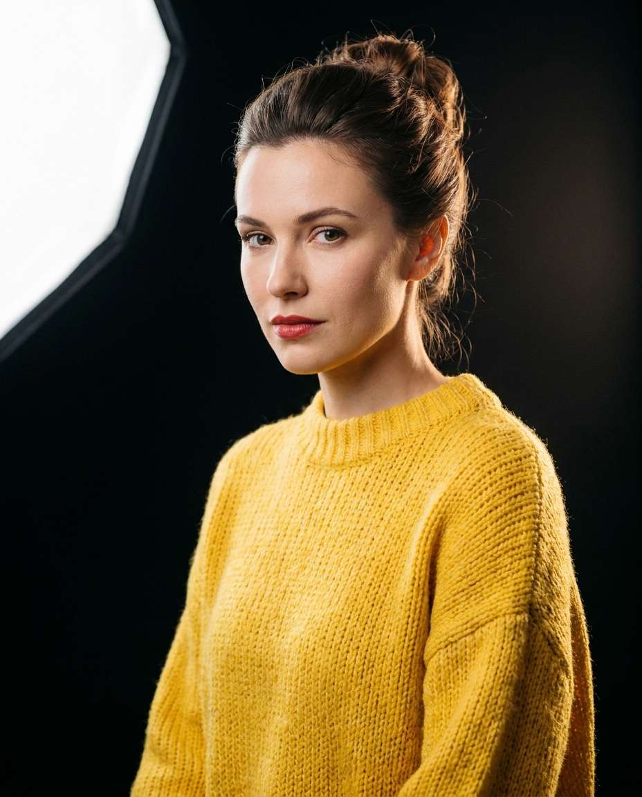 classic black backdrop photo