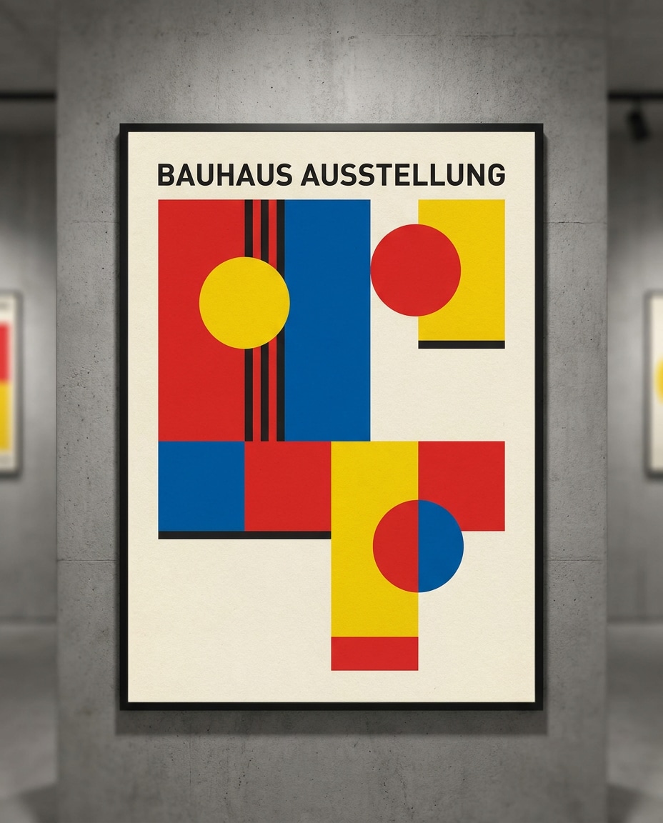 bauhaus color blocks photo