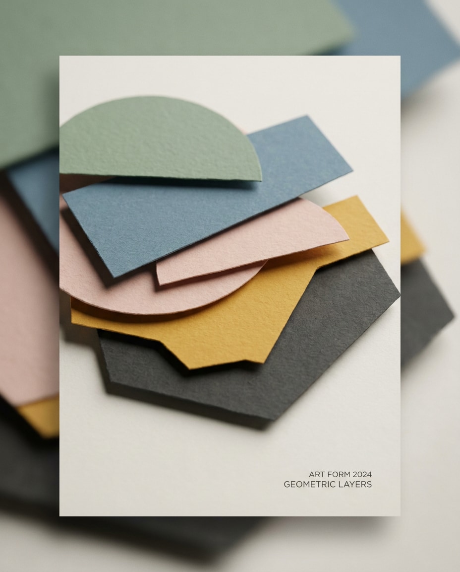 cut paper layers photo