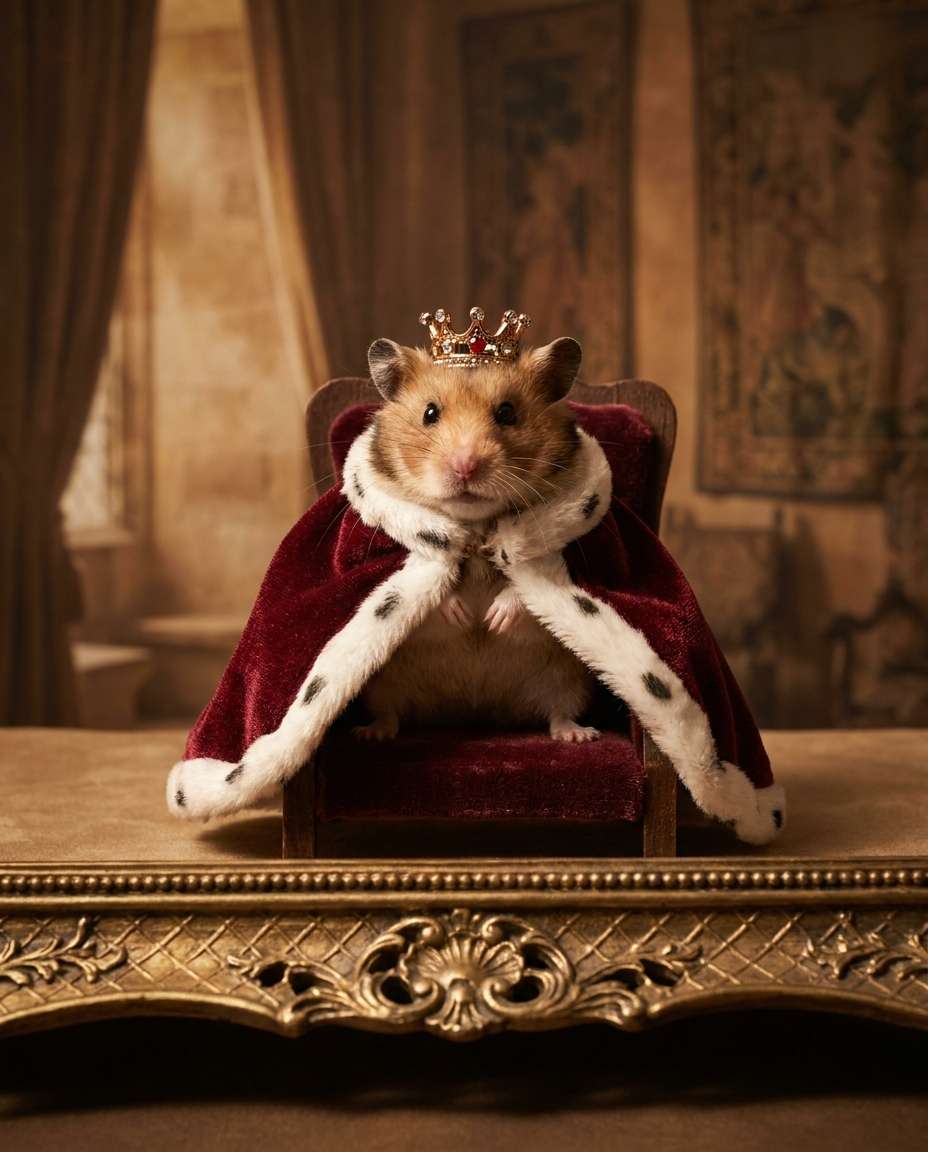 royal portrait frame photo