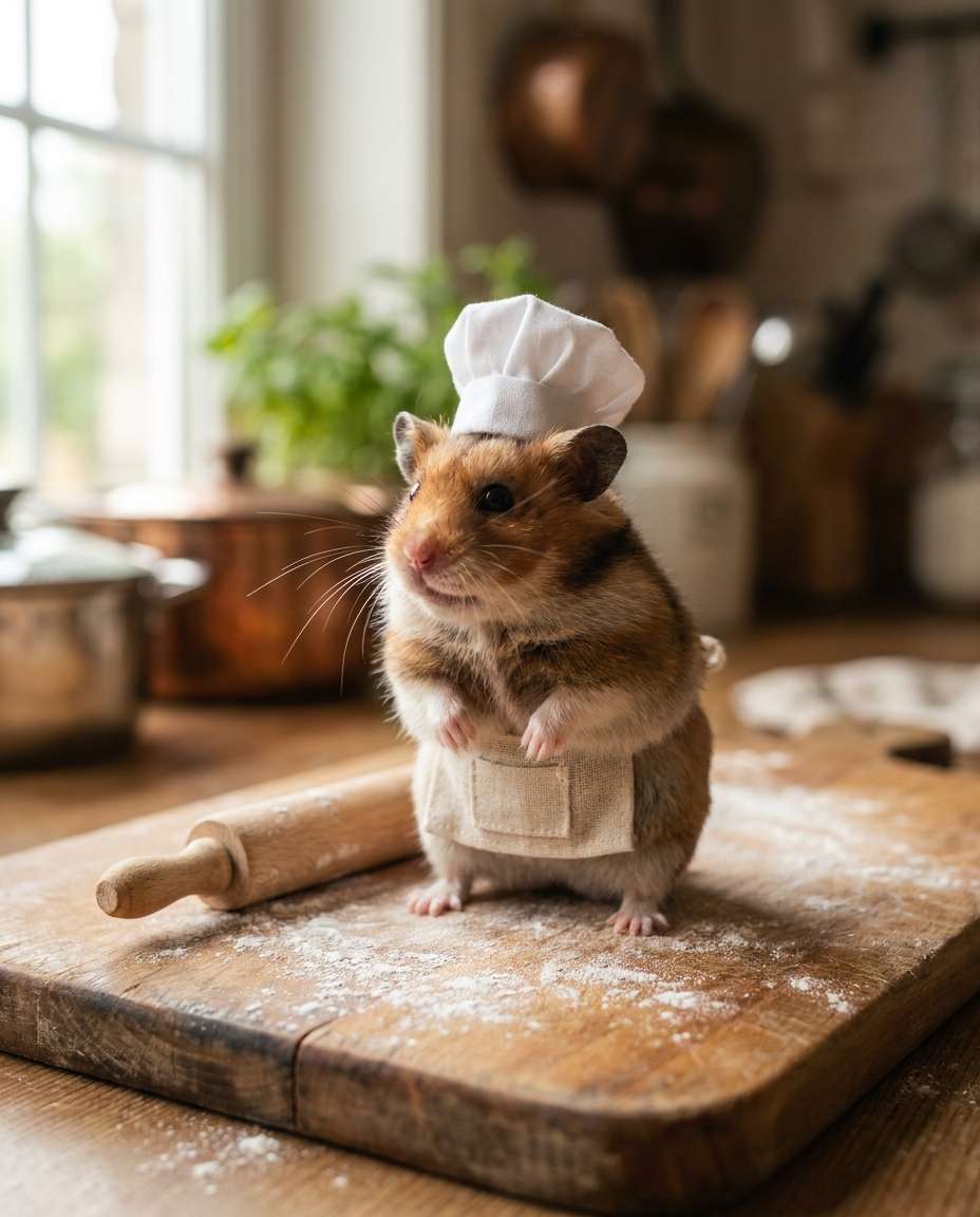 tiny chef kitchen photo