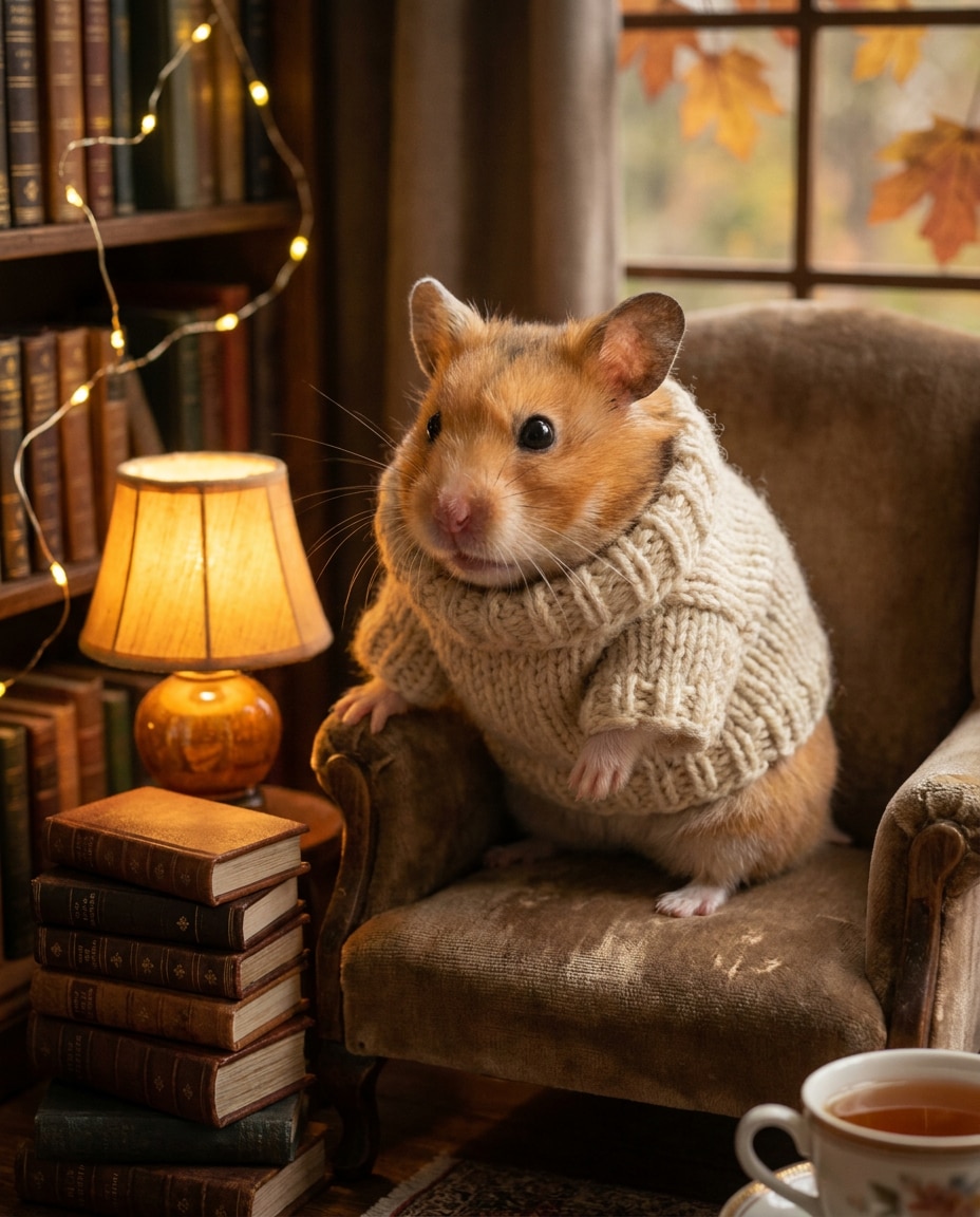 knitted sweater vibes photo