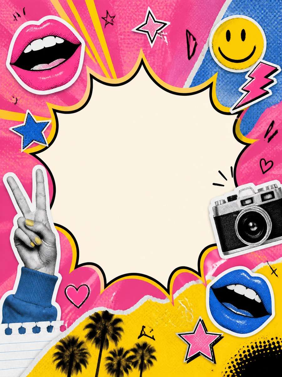 Bright Pop Art Reel Cover photo