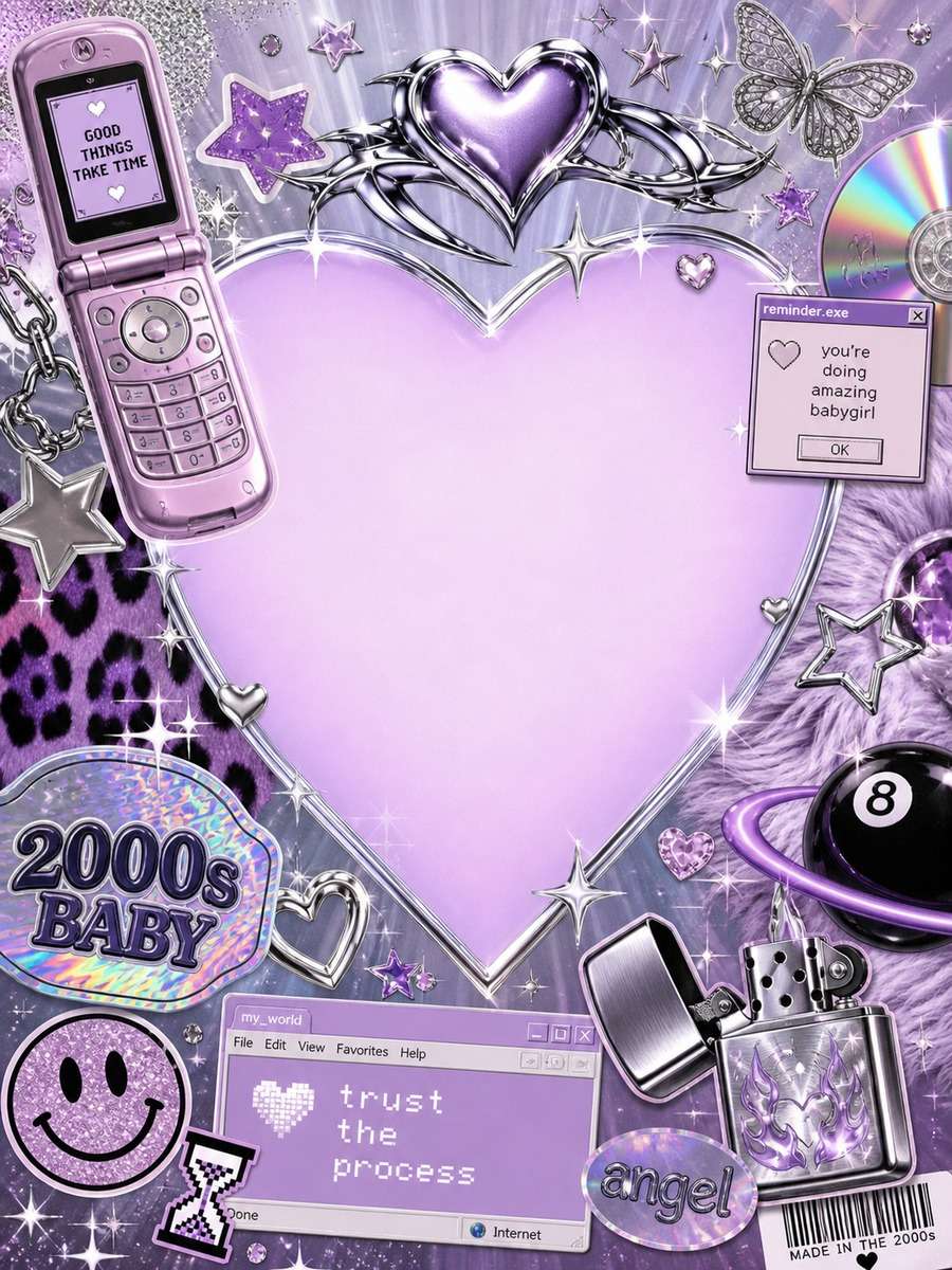 Y2K Glitter Reel Thumbnail photo
