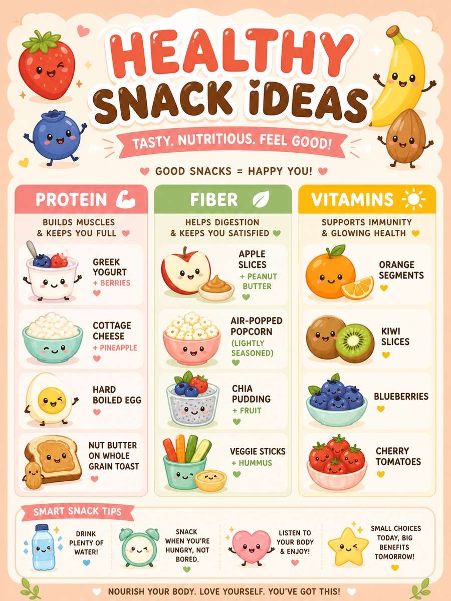Cute Healthy Snacks Guide photo