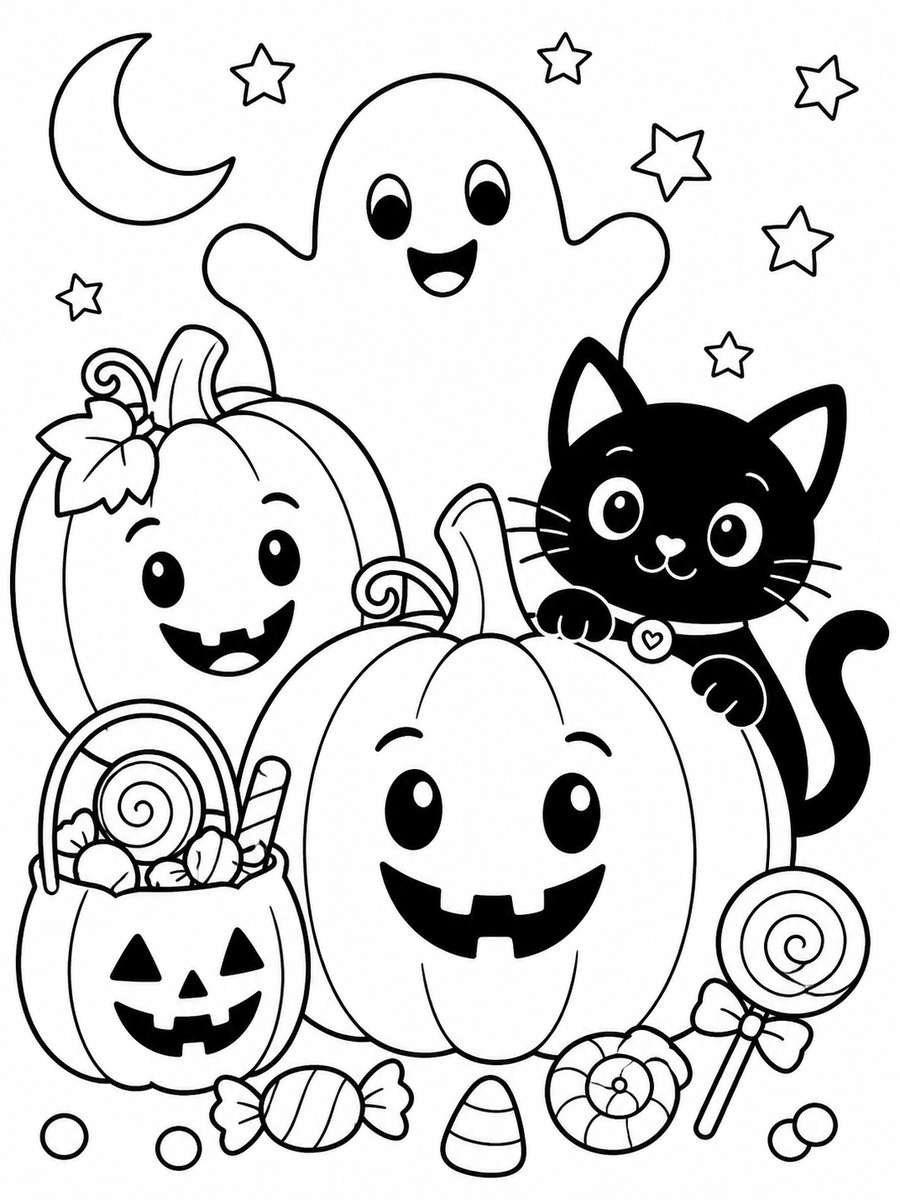 Halloween Pumpkin Friends photo