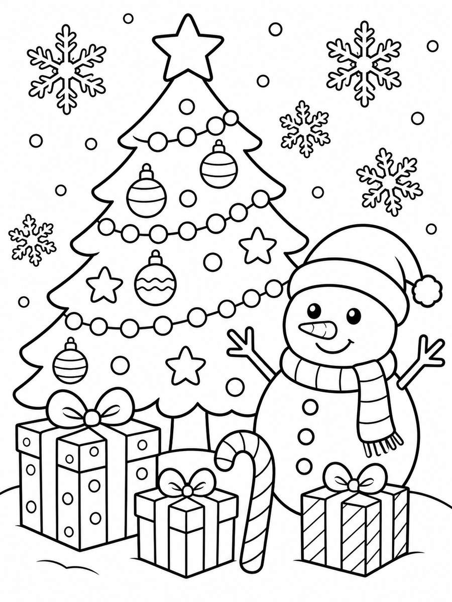 Christmas Tree and Gifts photo