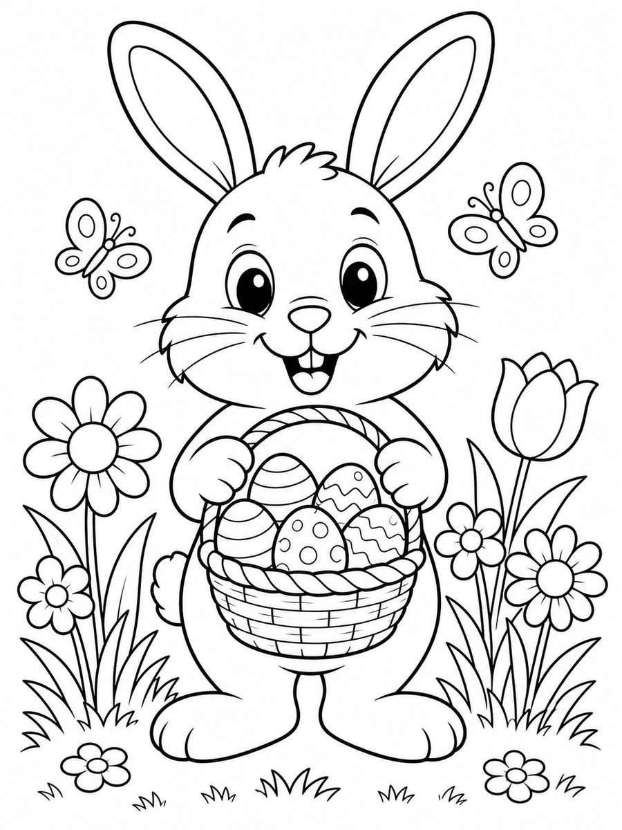 Easter Bunny Basket photo