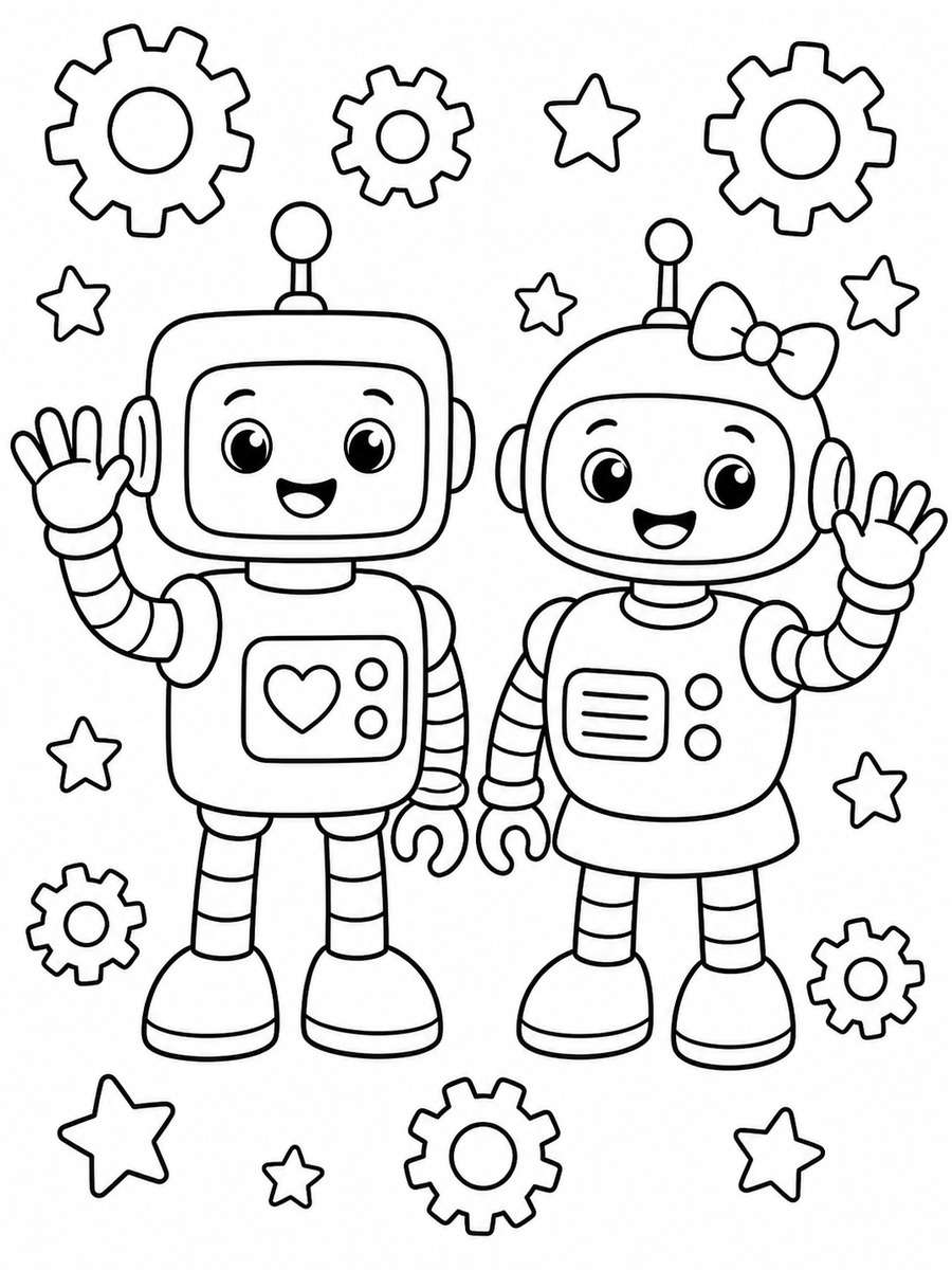 Robot Best Friends photo