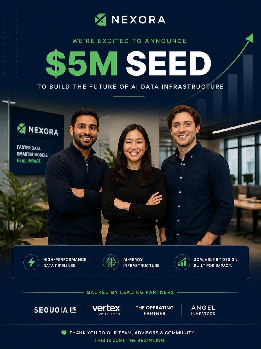 Startup Funding Announcement Poster photo