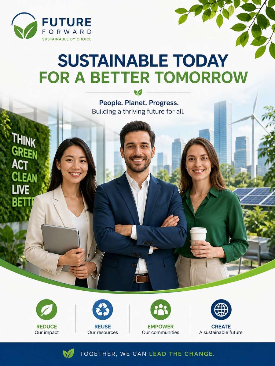CSR and Sustainability Poster photo