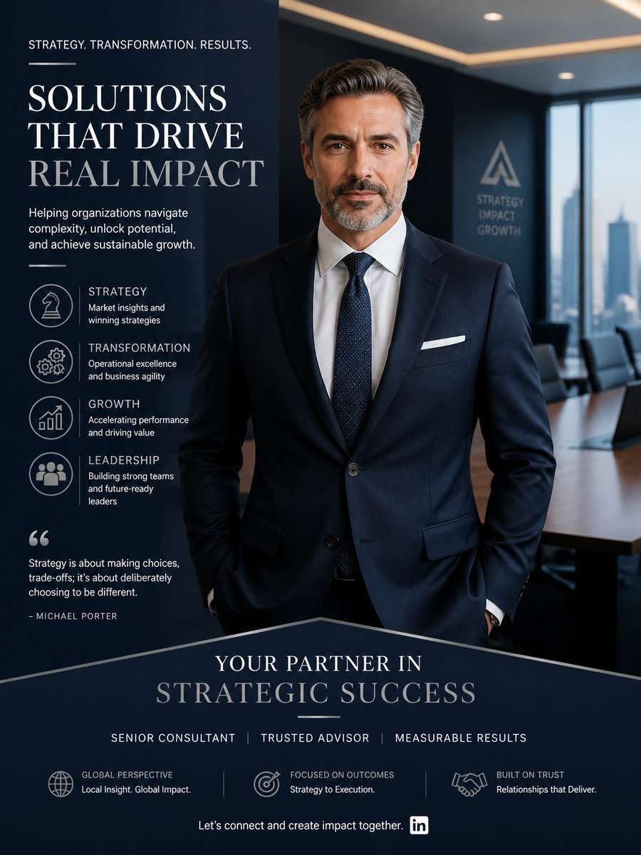 Consulting Expertise Poster photo