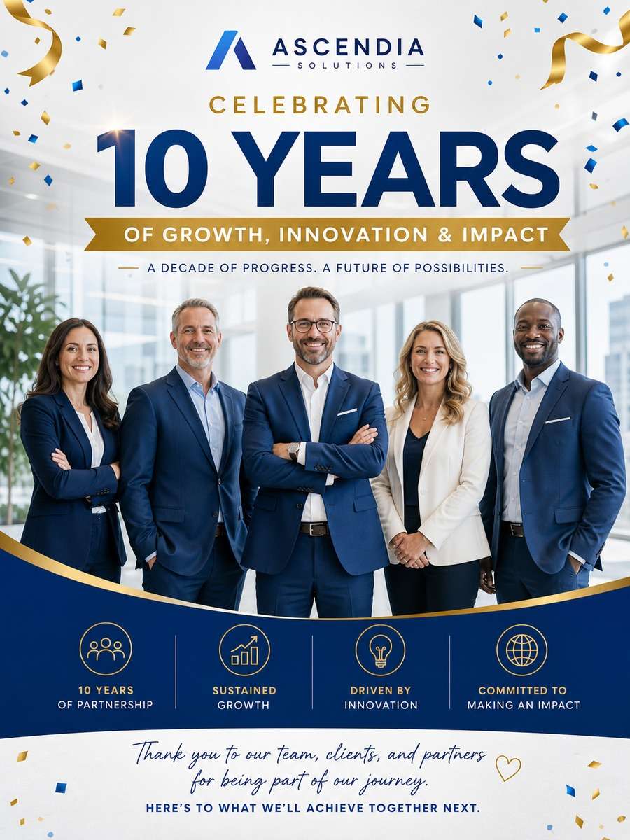Corporate Milestone Celebration Poster photo