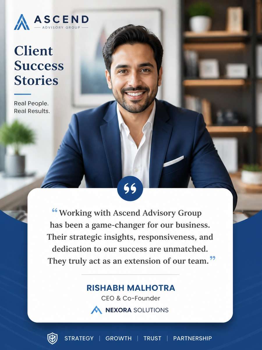 Client Testimonial Poster photo