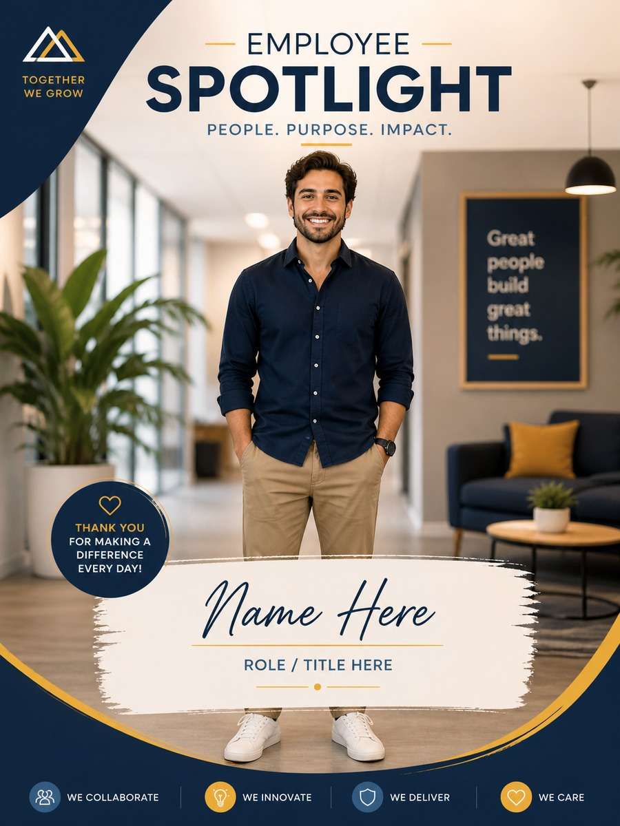 Employee Spotlight Poster photo